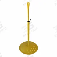 HESSAIRE Pedestal Base: Pedestal Base, 62 in Lg, 27 in Wd, 27 in Base Dia., Steel (MPN PDS30). Key specifications — Includes: Assembly Hardware; Fan Accessory Finish: Powder Coated; Material: Steel; Manufacturer Part Number: PDS30; Brand: HESSAIRE; Color: Yellow.