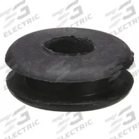 APPROVED VENDOR Grommet: Style 1 Grommet, Rubber, 0.75 in Inside Dia, 1.38 in Outside Dia (MPN 3MRN4). Key specifications — Hardness: 50A; Brand: APPROVED VENDOR; Resistance Properties: Temperature Resistant; Standards: ASTM D2000 2BG506.