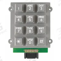 HUBBELL GAI-TRONICS Keypad: Plastic, Keypads, 210/247/257/277, Gray, Keypad, Industrial Telephones (MPN 51035-011). Key specifications — Compatible with Series: 257; Manufacturer Part Number: 51035-011; Product Type: Keypad; For Use With: Industrial Telephones; Brand: HUBBELL GAI-TRONICS; Color: Gray; Material: Plastic; Phone Accessory Type_Broad: Keypads.