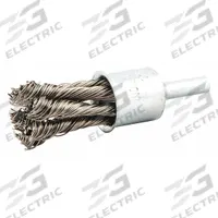 APPROVED VENDOR End Brush: Twisted Stainless Steel, 3/4 in Dia, 0.02 in Fill Dia, 1/4 in Shank (MPN 66252839118). Key specifications — Brand: APPROVED VENDOR.