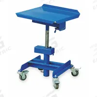 APPROVED VENDOR Mobile Workstand: Adj Ht, Steel, 20 in x 16 in, 330 lb Overall Load Capacity (MPN 2WTR4). Key specifications — Assembly: Fully Assembled; Wheel Type: Solid; Wheel Material: Polyurethane; Frame Material Finish: Powder Coated; Mobility: Casters; Height Adjustability: Adjustable Height; Caster Type: (4) Swivel Locking; ESD Safe: No.