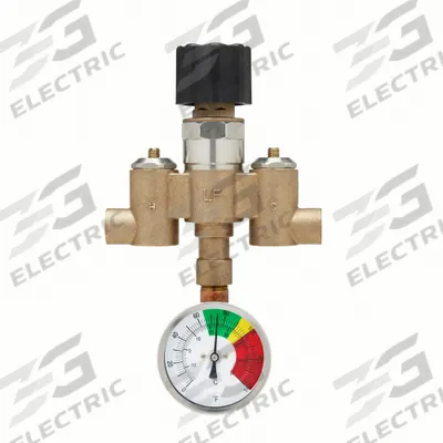 LEONARD VALVE Thermostatic Mixing Valve: For Hot Water/Water Media, Thermostatic, Brass - Emergency Fixture Mixing Valves
