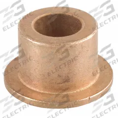 Flanged Sleeve Bearing: Bronze, SAE 841, 5/8 in Bore, 7/8 in OD, 3/4 in Lg, SAE 30 Oil, 3 PK (MPN EF101412). Key specifications — System of Measurement: Inch; Lubricant Material: SAE 30 Oil; Lubrication Method: Embedded; Material Grade: SAE 841; Flange Type: Flanged; Brand: BUNTING BEARINGS.