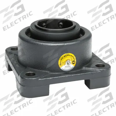 MOLINE BEARING 4 Bolt Flange Bearing: Spherical Roller, 2 7/16 in Bore - Flange-Mount Spherical Roller Bearings