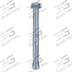 MKT FASTENING Wedge Anchor Stud: 141 mm Overall Lg, 15 mm Dia, M10 Thread Size, Steel, Steel, 25 PK (MPN M16225301). Key specifications — Brand: MKT FASTENING; Anchor Type: Wedge; Finish Type: Zinc Plated.
