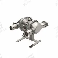 GRACO Double Diaphragm Pump: Stainless Steel, 3 in, Tri-Clamp, 130 gpm, 277 ft Max. Head, SS Valve (MPN SP3F.0048). Key specifications — Brand: GRACO; Check Valve Material: SS; Seat Material: SS; Diaphragm Material: PTFE w/ EPDM Backing.