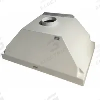 HEMCO Ducted Hood: Fiberglass, Vapor Proof, 30 in Overall Dp, 36 in Overall Wd, Gel Coated (MPN 13030). Key specifications — Brand: HEMCO; Lighting Type: Vapor Proof; For Use With: Portable Equipment; Housing Finish: Gel Coated.