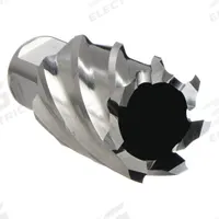 SLUGGER BY FEIN Annular Cutter: 1 in Cutter Dia, 1 in Max Cutting Dp, Bright, Cobalt, Weldon Flat (MPN 63134254007). Key specifications — attr253884: No; attr253885: Bright; attr253886: Cobalt; attr253887: Weldon Flat; attr253888: Fractional Inch; attr277149: SLUGGER BY FEIN.