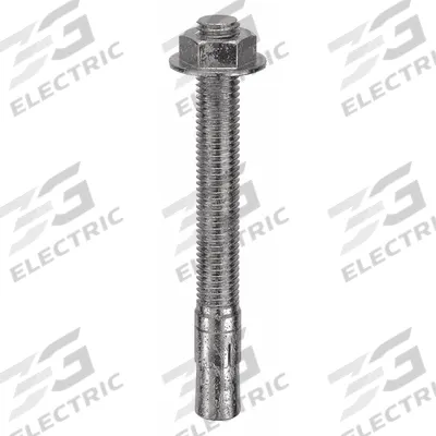 RED HEAD Wedge Anchor: 6 in Overall Lg, 5/8 in Dia, 5/8"-11 Thread Size, 4 1/4 in Thread Lg - 18-8 Stainless Steel Wedge Anchors