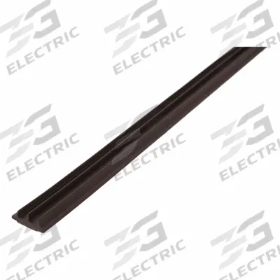 LORIENT Fire and Smoke Seal: Bulb, Self-Adhesive Mounting, Std, Elastomeric/Graphite/PVC - Fire & Smoke Perimeter Door Seals & Gaskets
