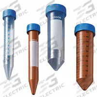 APPROVED VENDOR Centrifuge Tube: Centrifuge Tube, Polypropylene, 50 mL Capacity - mL, Conical, HDPE (MPN P10404). Key specifications — Brand: APPROVED VENDOR; Graduated: Yes; Closure Color: Blue; Includes Closure: Yes; Body Color: Colorless; Bottom Shape: Conical; Body Material: Polypropylene.