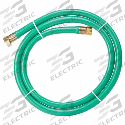 APPROVED VENDOR Garden Hose: PVC, 5/8 in Inside Dia., 6 ft Lg, 3/4 in MGHT x 3/4 in FGHT - Leader Hoses for Garden Hose Reels