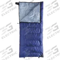 KAMP-RITE TENT COT INC Sleeping Bag: 78 in Overall Lg, 36 in Overall Wd, Blue, 40°F Temp Rating (MPN SB261). Key specifications — Material: Polyester; Brand: KAMP-RITE TENT COT INC; Color: Blue.