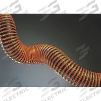 Industrial Ducting Hose: 12 in Hose Inside Dia., 25 ft Hose Lg, 6 psi, 6 in Bend Radius (MPN 1104-1200-0001). Key specifications — Temp. Range: -40° to 180°F; Brand: HI-TECH DURAVENT.