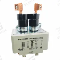 STRUTHERS-DUNN Mercury Displacement Contactor: 240V AC, 60 A Full Load Current - Resistive, 2 Poles (MPN M60AA-240VAC). Key specifications — Brand: STRUTHERS-DUNN; Terminal Connection Type: Screw Terminals; Contact Material: Liquid Mercury.