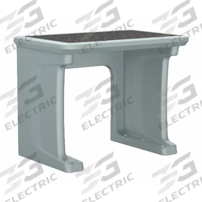 CORTECH Freestanding Desk: Gray, 29 in Overall Ht, 36 in Overall Wd, 24 in Overall Dp - Floor-Mount Desks with Laminate Top