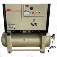 INGERSOLL RAND Scroll Compressor: 7 1/2 hp, Horizontal Air Tank, 120 gal, 22.3 cfm, 145 psig (MPN WS5.5S-A145-E120H-460-3-60). Key specifications — attr995086: INGERSOLL RAND; attr995100: 460V AC.