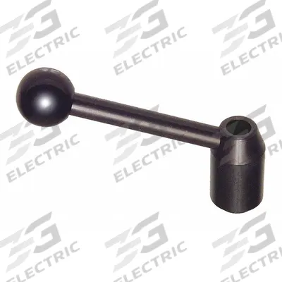 APPROVED VENDOR Adjustable Handle: Steel, M16 Thread, 30 mm Thread Lg - Adjustable Tension Levers with Threaded Hole
