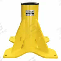 OZ LIFTING PRODUCTS Mounting Base: Pedestal, 2,500 lb Max Load Capacity, Steel, For 4.56 in Mast Dia (MPN OZPED4). Key specifications — Brand: OZ LIFTING PRODUCTS; Material: Steel.