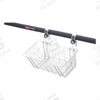 FASTTRACK Wire Basket: Steel, 24.1 in x 8.5 in x 12.6 in, 50 lb Load Capacity (MPN 1784453). Key specifications — Brand: FASTTRACK; Includes: Hardware; Material: Steel; Product Type: Wire Basket.