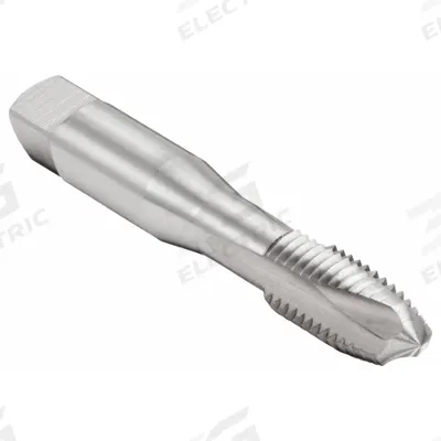 CHICAGO-LATROBE Spiral Point Tap: 5/16"-18 UNC, H3 / 2B, 2 Flute, Plug Chamfer - Low-Shear Spiral-Point Taps