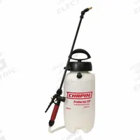 CHAPIN Handheld Sprayer: Spot, 2 gal Tank, Poly Tank, 25 ft Max Spray Distance, 60 psi, Adj Nozzle (MPN 26021XP). Key specifications — Brand: CHAPIN; Chemical Compatibility: Herbicide; Tank Material: Poly.