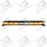 ECCO LED Lightbar: Mini Light Bar Vehicle Light Bar Size, LED, SAE J845 Class 1, Mini Light Bar (MPN 16-00021-E-WWG). Key specifications — Electrical Connection: Blunt Cut Wires; Series: 16 Series Lightbar; Brand: ECCO; Number of Flash Patterns: 31; Mount Type: Bracket; Light SAE Class Rating: SAE Class 1.