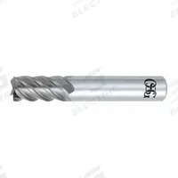 OSG Square End Mill: Carbide, 5 Flute, 3/4" Mill Dia, 1-1/2" LOC, 4" OAL (MPN 455-7500)