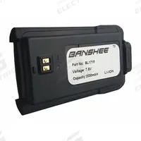 BANSHEE Radio Battery: Fits Hytera, For TC-446S/TC-518/TC-580 Series, 2,000 mAh, Lithium Ion (MPN QHB1719). Key specifications — Manufacturer Part Number: QHB1719; Brand: BANSHEE; Compatible Radio Brand: Hytera; Battery Type: Lithium Ion; Waterproof: No; Compatible Radio Series: TC-518; Compatible Radio Type: Handheld; Compatible Radio Manufacturer Model Number: BL1719.