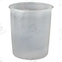 APPROVED VENDOR Pail Liner: 11 1/4 in Overall Dia, Natural, HDPE, FDA Approved, 14 in Overall Ht (MPN G1116-PL). Key specifications — Brand: APPROVED VENDOR; Material: HDPE; Color: Natural.