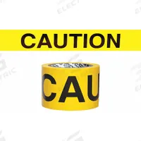 APPROVED VENDOR Barricade Tape: 200 ft Lg, 3 in Wd, Caution Legend, Polyethylene, Yellow Color (MPN B323Y16-200). Key specifications — attr981695: Caution; attr981696: Black; attr377522: APPROVED VENDOR.