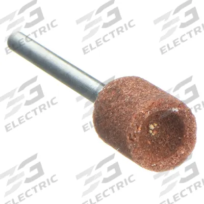 NORTON Vitrified Mounted Point: 3/8 in Dia, Aluminum Oxide, 60 Grit - General Purpose Mounted Points for Carbon Steel