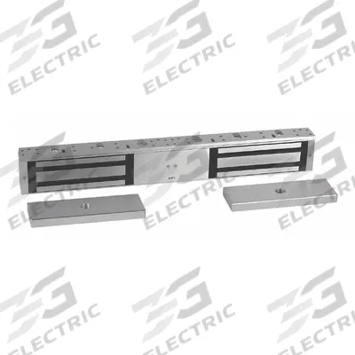 RUTHERFORD Electromagnetic Lock: 21 1/8 in Lg, 2 7/8 in Wd - Double-Door Magnetic Locks