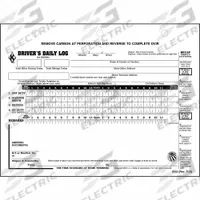 JJ KELLER Driver's Daily Log Forms with Simplified DVIR & 7- and 8-day Recap, 2-Ply, Carbon (MPN 8543). Key specifications — Forms Included: Simplified DVIR; Features: 3-Hole Punched and Perforated; Format: Loose Leaf; Includes Carbon: Carbon; Language: English; Log Type: Driver's Daily Log Form; Ply Count: 2-Ply.