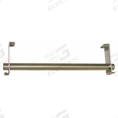 HALLOWELL Locker Coat Rod: For 18 in Locker Wd, Steel - Coat Rods for Corrosion-Resistant Louvered Metal Wardrobe Lockers