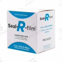 Sealing Film: Paraffin, 250 ft Overall Lg, 0.14 mm Overall Thick, 4 in Overall Wd, Non-Sterile (MPN SRF-PRC4250). Key specifications — Brand: GLOBE SCIENTIFIC; Product Type: Sealing Film; Sterility: Non-Sterile; Color: Clear; Material: Paraffin.