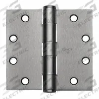 BEST Butt Hinge: Steel, Full Mortise, 1 3/4 in Leaf Wd (MPN CB179 4 5X4 5 26D STL). Key specifications — Bearing Type: Concealed; Material: Steel.