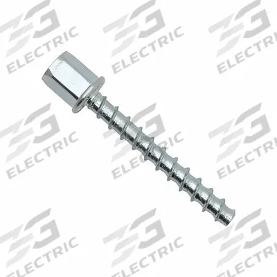 DEWALT Rod Anchor: 1/4 in Overall Dia, 2 in Overall Lg, 3/8 in Screw Size, Steel - Rod Hangers for Concrete
