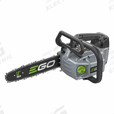 EGO Battery-Powered Chainsaw: 12 in Bar Lg, Top Handle, Auto Chain Oiler, 56 V - Battery-Powered Chainsaws