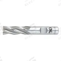 OSG Square End Mill: High Speed Steel, 6 Flute, 13/16" Mill Dia, 1-7/8" LOC, 4" OAL (MPN 5742700)