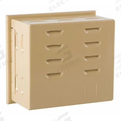 APPROVED VENDOR Universal Thermostat Guard: Hinged, Beige, Ring Base/Solid Base - Steel Thermostat Guards with Lock & Key