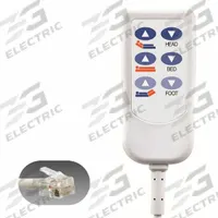 CREST HEALTHCARE SUPPLY HD2 Bed Control: 6-Pin RJ12, BCZ600. Key specifications — End Connection Type: 6-Pin RJ12; Standards: FDA Listed; Manufacturer Part Number: BCZ600; Color: White; Brand: CREST HEALTHCARE SUPPLY; Call Station Type: HD2 Bed Control.