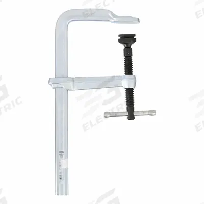 BESSEY Bar Clamp: Heavy Duty, Sliding T Handle, 12 in Jaw Opening - Max, 2,660 lb Clamping Force - Bar Clamps