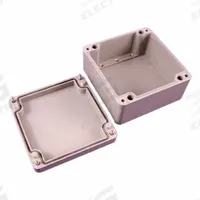 HAMMOND Enclosure: Polyester, 6 in x 6 in x 4 in, NEMA 4/4X, Solid Cover, Screw On (MPN 1590ZGRP161). Key specifications — Brand: HAMMOND; Closure Method: Screws; Enclosure Material: Polyester; Knockouts: Not Included.