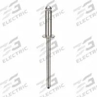 Blind Rivet,1.596" L,0.122" dia,PK500: Inch, 1 19/32 in Overall Lg, 1/2 in Body Lg, Open End, 500 PK (MPN AD46ABS201). Key specifications — Brand: POP AVDEL.