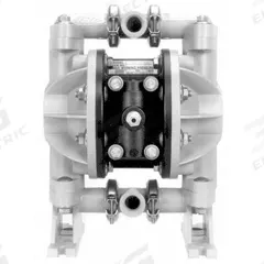 ARO Diaphragm Pump: PVDF Body, 1/2 in, NPT Connection, 13 gpm, 250 ft Max. Head, PTFE Valve (MPN 666057-444). Key specifications — Brand: ARO; Seat Material: PVDF; Check Valve Material: PTFE; Diaphragm Material: PTFE w/ Santoprene Backing.