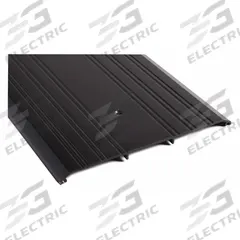 NATIONAL GUARD Door Threshold: Saddle, Aluminum, 3 ft Lg (MPN 430EDKB-36). Key specifications — Brand: NATIONAL GUARD; Transition Type: Fluted.