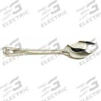 CRESTWARE Basting Spoon: 13 in Overall Lg, Silver, Stainless Steel (MPN SD13). Key specifications — Material: Stainless Steel; Brand: CRESTWARE; NSF Certified: No.