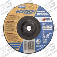 NORTON Cut-Off & Grinding Wheel: Type 27, 4" x 1/8" x 3/8", Ceramic, 24 Grit, NorZon Plus SGZ (MPN 66252842004). Key specifications — Series: NorZon Plus SGZ; Brand: NORTON.