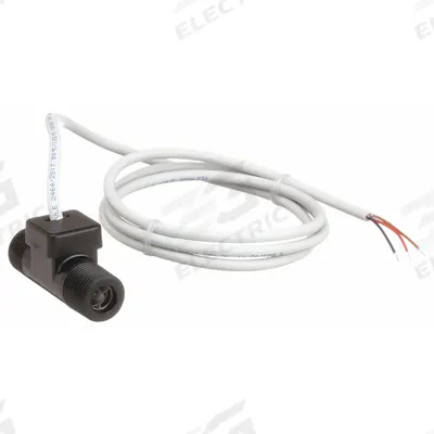 GEMS SENSORS Flow Rate Sensor: Turbine, 3/8 in NPT, 3/8 in Connection Size, NPT - Inline Turbine Flow Sensors